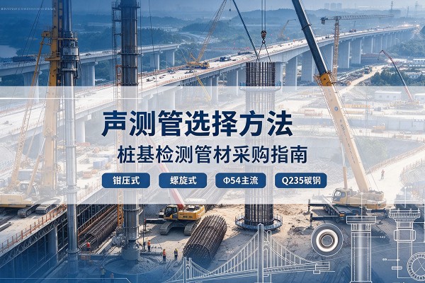 酒泉声测管选型标准