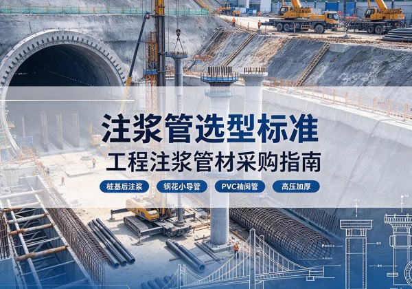 酒泉注浆管选型标准